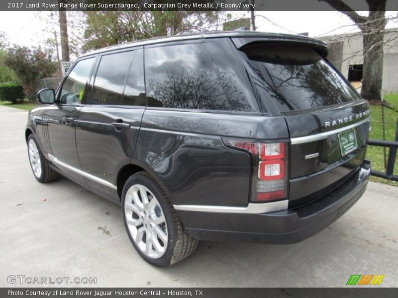 Carpathian Grey Metallic / Ebony/Ivory 2017 Land Rover Range Rover Supercharged