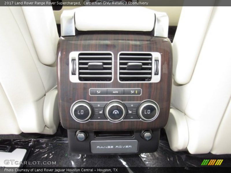 Carpathian Grey Metallic / Ebony/Ivory 2017 Land Rover Range Rover Supercharged