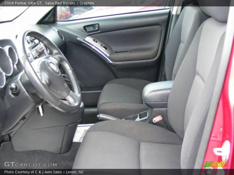 Salsa Red Metallic / Graphite 2004 Pontiac Vibe GT