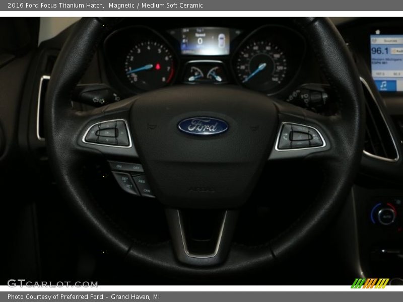 Magnetic / Medium Soft Ceramic 2016 Ford Focus Titanium Hatch