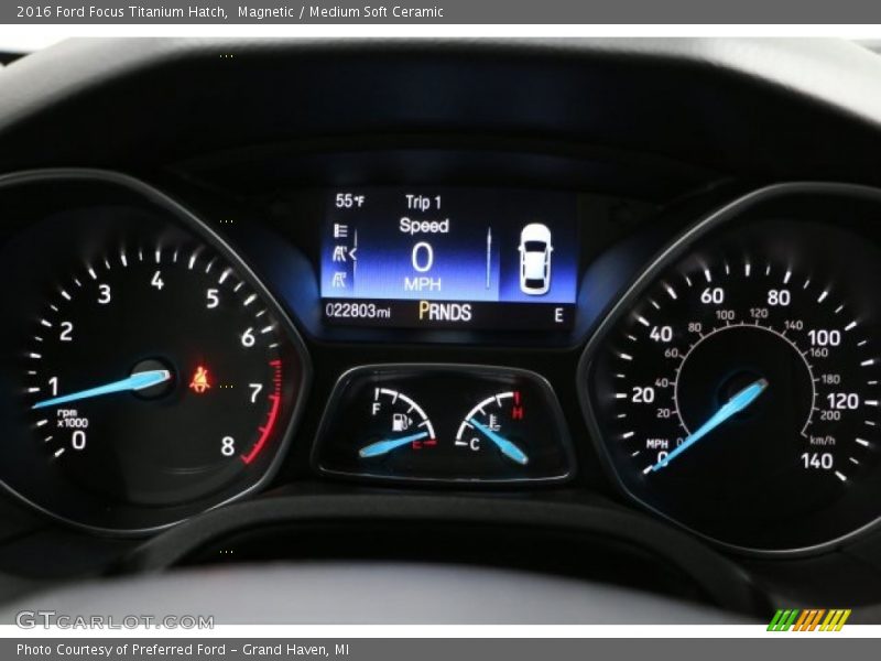 Magnetic / Medium Soft Ceramic 2016 Ford Focus Titanium Hatch