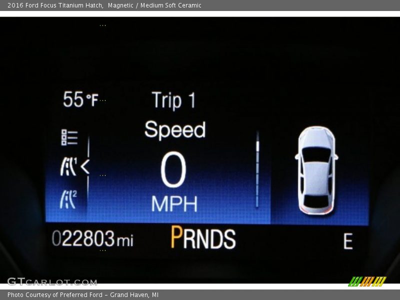 Magnetic / Medium Soft Ceramic 2016 Ford Focus Titanium Hatch