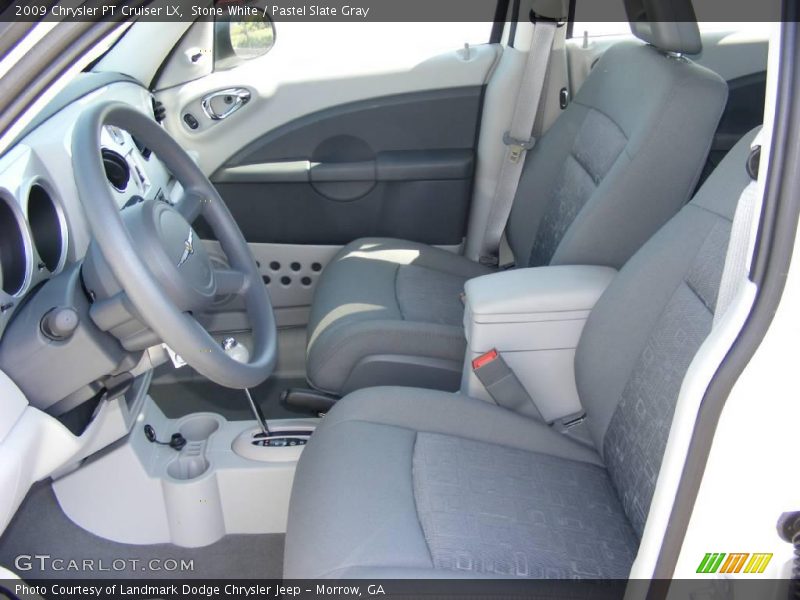 Stone White / Pastel Slate Gray 2009 Chrysler PT Cruiser LX