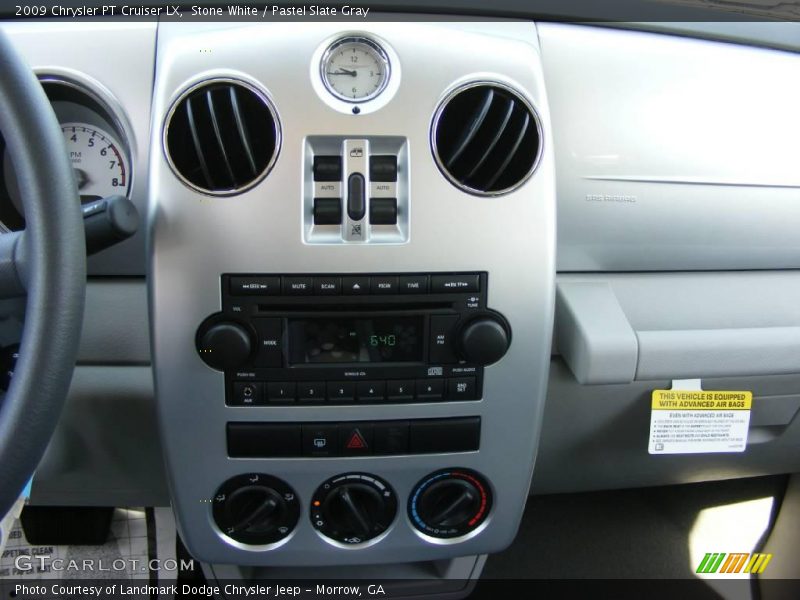 Stone White / Pastel Slate Gray 2009 Chrysler PT Cruiser LX