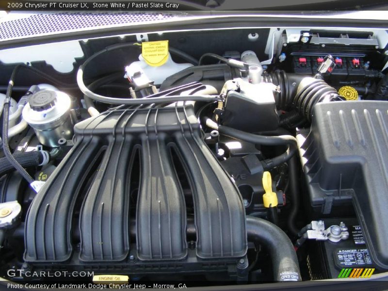 Stone White / Pastel Slate Gray 2009 Chrysler PT Cruiser LX