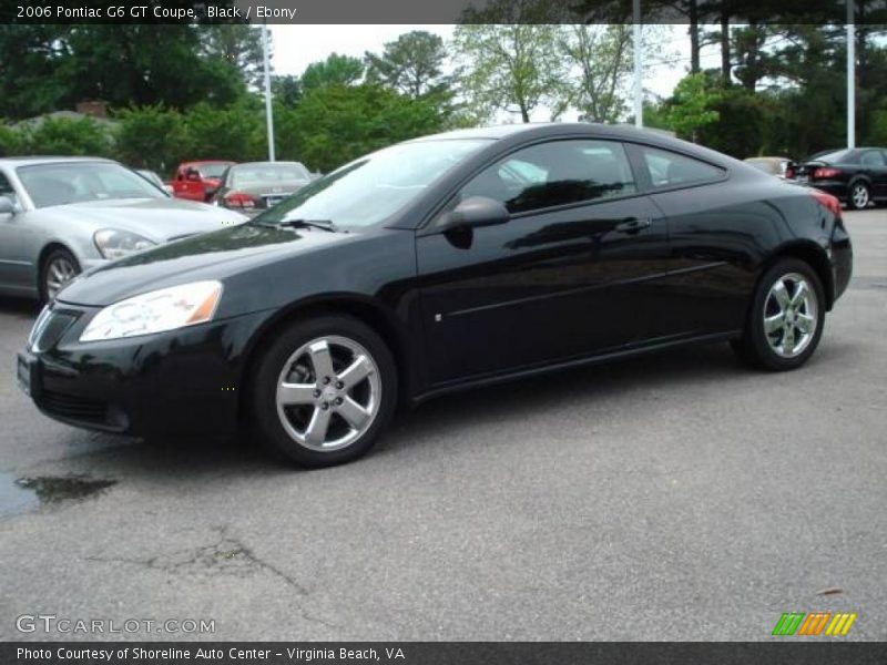 Black / Ebony 2006 Pontiac G6 GT Coupe