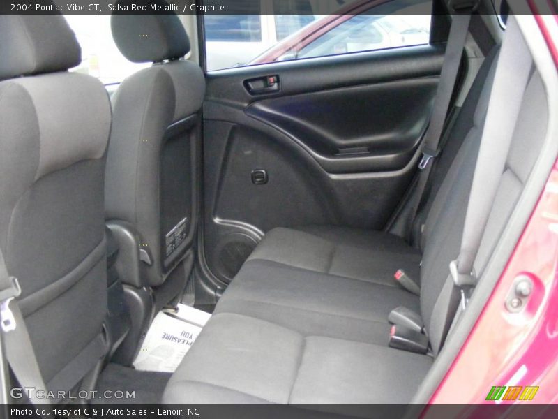 Salsa Red Metallic / Graphite 2004 Pontiac Vibe GT