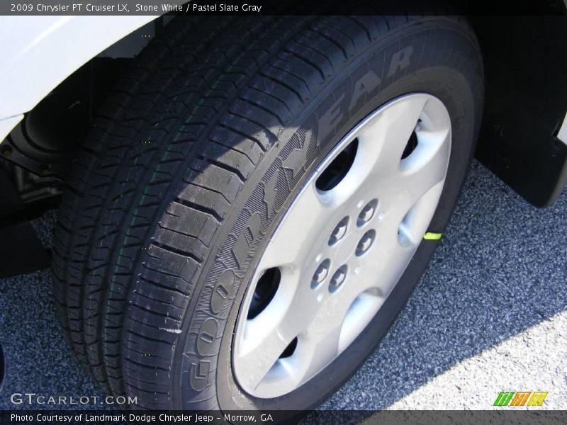 Stone White / Pastel Slate Gray 2009 Chrysler PT Cruiser LX