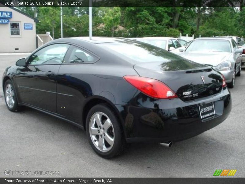 Black / Ebony 2006 Pontiac G6 GT Coupe