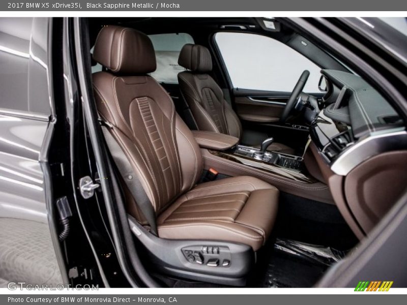 2017 X5 xDrive35i Mocha Interior