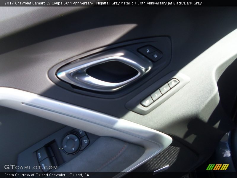 Nightfall Gray Metallic / 50th Anniversary Jet Black/Dark Gray 2017 Chevrolet Camaro SS Coupe 50th Anniversary