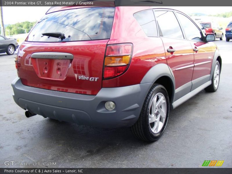 Salsa Red Metallic / Graphite 2004 Pontiac Vibe GT