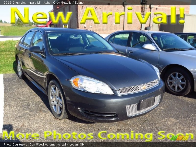 Ashen Gray Metallic / Ebony 2012 Chevrolet Impala LT