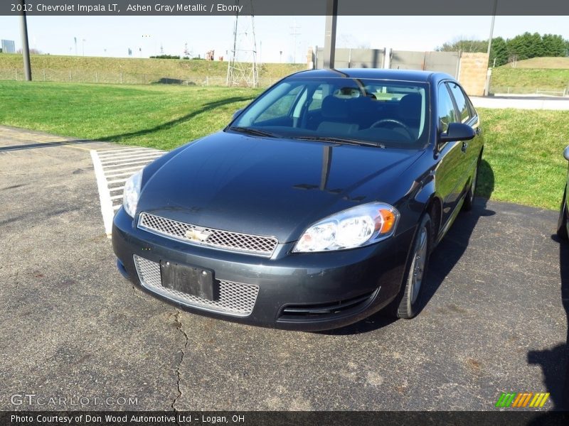 Ashen Gray Metallic / Ebony 2012 Chevrolet Impala LT