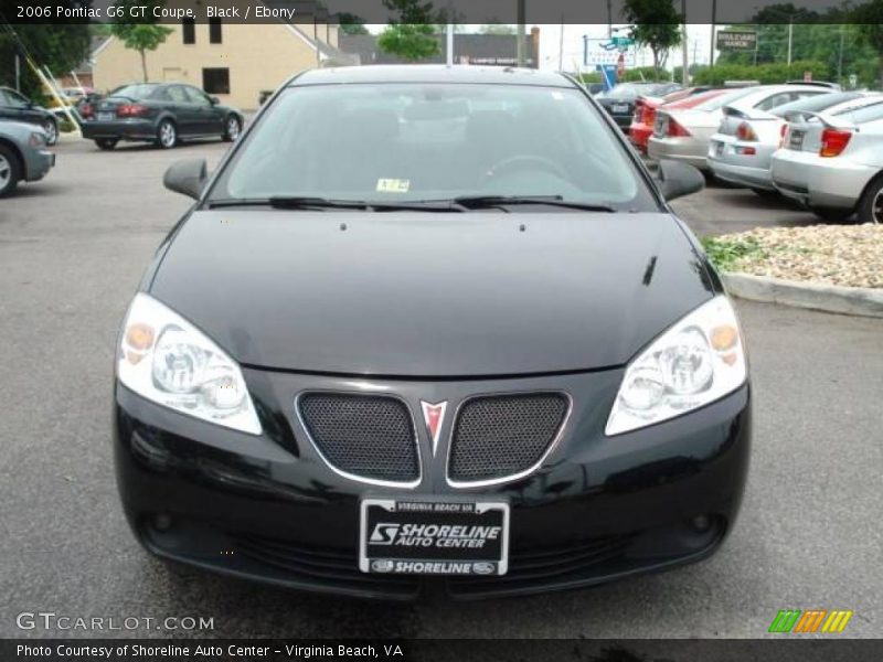 Black / Ebony 2006 Pontiac G6 GT Coupe