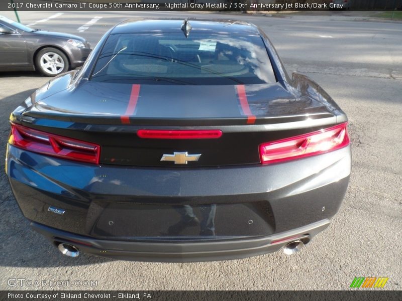 Nightfall Gray Metallic / 50th Anniversary Jet Black/Dark Gray 2017 Chevrolet Camaro LT Coupe 50th Anniversary