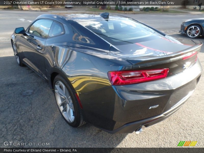 Nightfall Gray Metallic / 50th Anniversary Jet Black/Dark Gray 2017 Chevrolet Camaro LT Coupe 50th Anniversary