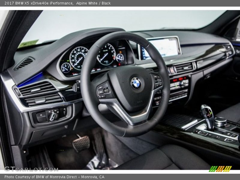 Alpine White / Black 2017 BMW X5 xDrive40e iPerformance