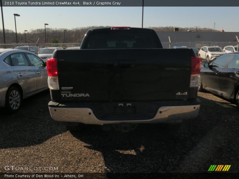 Black / Graphite Gray 2010 Toyota Tundra Limited CrewMax 4x4