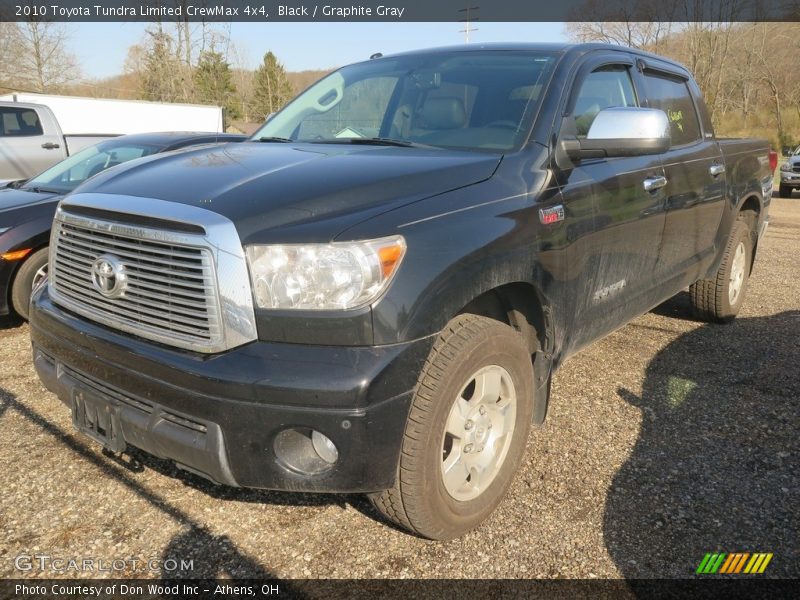Black / Graphite Gray 2010 Toyota Tundra Limited CrewMax 4x4