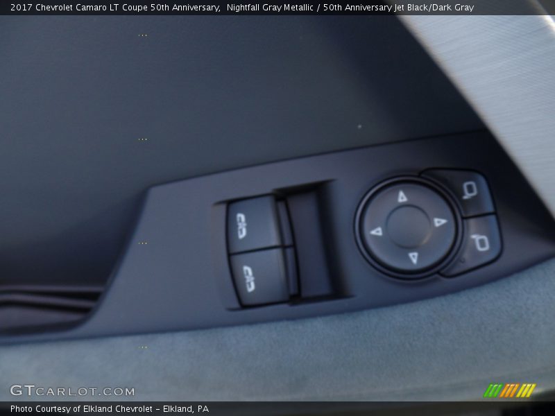 Nightfall Gray Metallic / 50th Anniversary Jet Black/Dark Gray 2017 Chevrolet Camaro LT Coupe 50th Anniversary