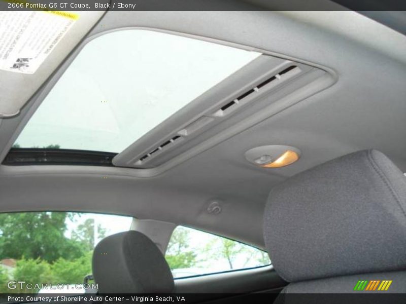 Black / Ebony 2006 Pontiac G6 GT Coupe