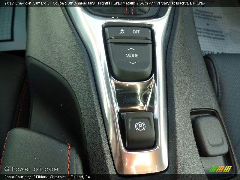 Nightfall Gray Metallic / 50th Anniversary Jet Black/Dark Gray 2017 Chevrolet Camaro LT Coupe 50th Anniversary