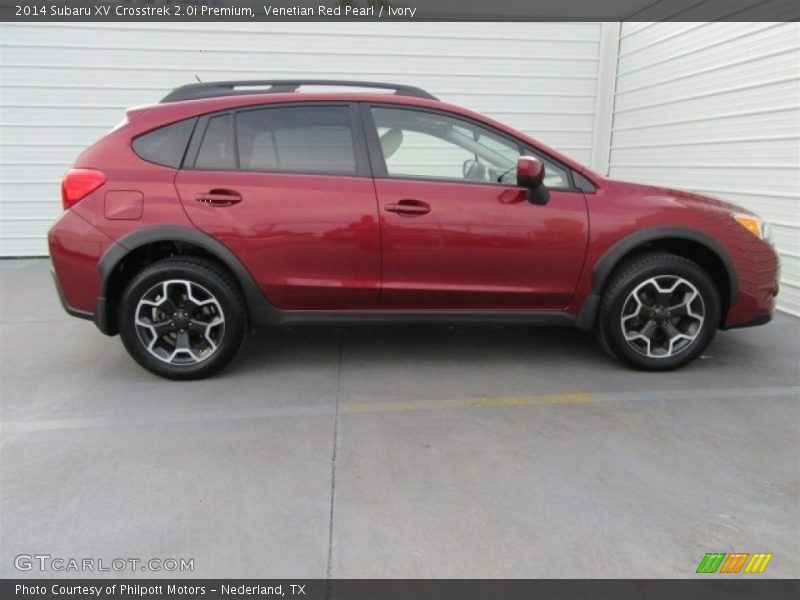 Venetian Red Pearl / Ivory 2014 Subaru XV Crosstrek 2.0i Premium