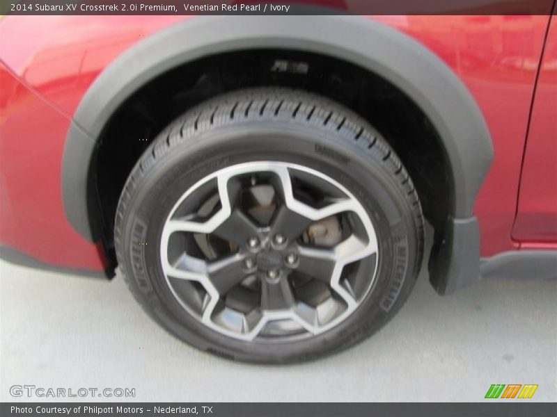 Venetian Red Pearl / Ivory 2014 Subaru XV Crosstrek 2.0i Premium