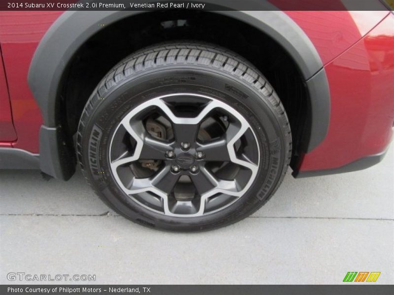 Venetian Red Pearl / Ivory 2014 Subaru XV Crosstrek 2.0i Premium