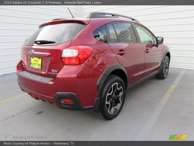 Venetian Red Pearl / Ivory 2014 Subaru XV Crosstrek 2.0i Premium
