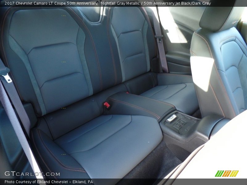 Nightfall Gray Metallic / 50th Anniversary Jet Black/Dark Gray 2017 Chevrolet Camaro LT Coupe 50th Anniversary
