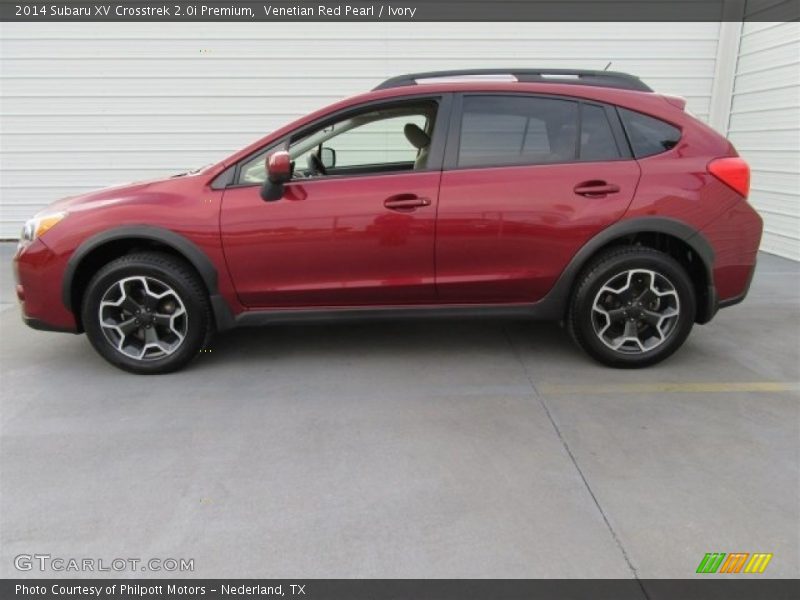 Venetian Red Pearl / Ivory 2014 Subaru XV Crosstrek 2.0i Premium