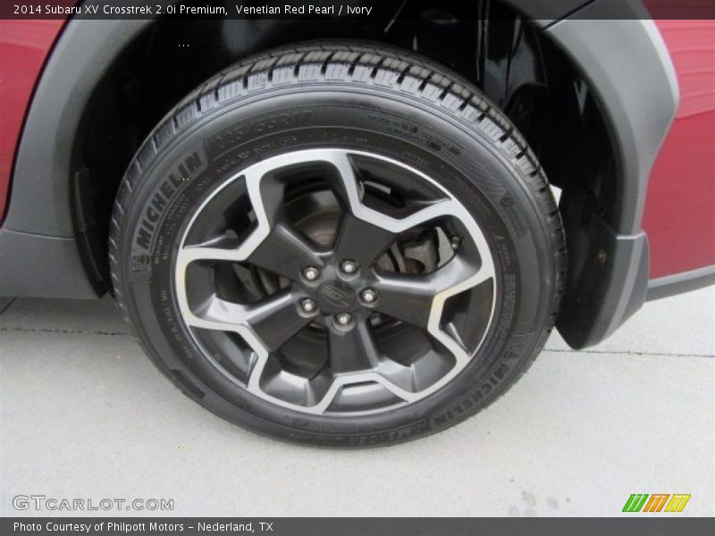 Venetian Red Pearl / Ivory 2014 Subaru XV Crosstrek 2.0i Premium