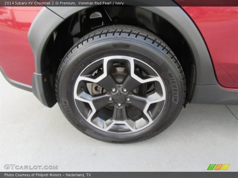 Venetian Red Pearl / Ivory 2014 Subaru XV Crosstrek 2.0i Premium