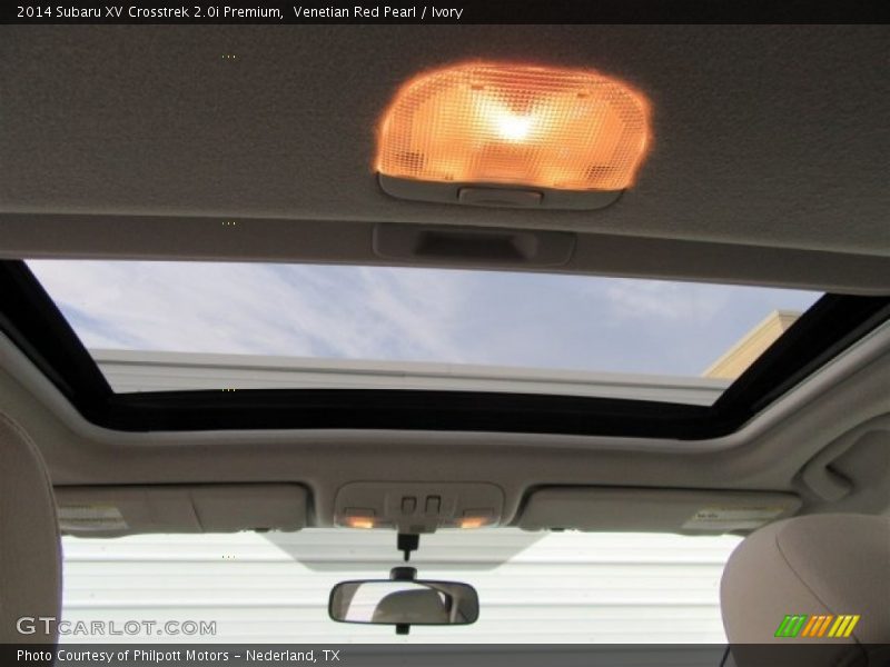 Venetian Red Pearl / Ivory 2014 Subaru XV Crosstrek 2.0i Premium