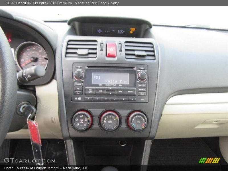 Venetian Red Pearl / Ivory 2014 Subaru XV Crosstrek 2.0i Premium