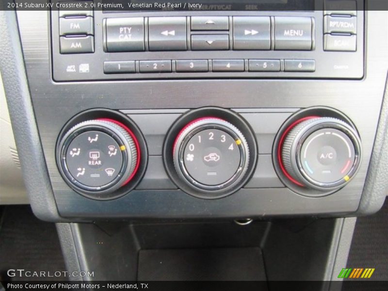 Venetian Red Pearl / Ivory 2014 Subaru XV Crosstrek 2.0i Premium