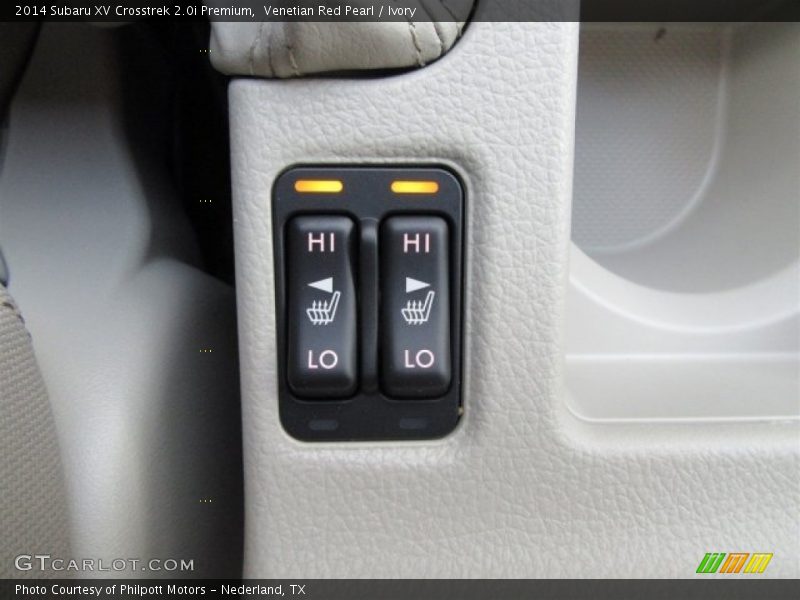 Venetian Red Pearl / Ivory 2014 Subaru XV Crosstrek 2.0i Premium