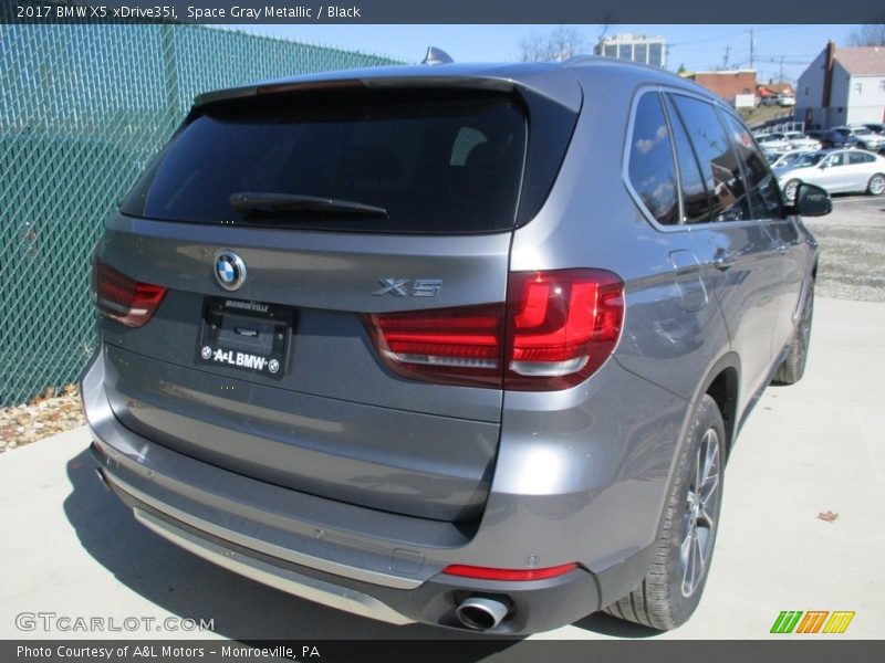 Space Gray Metallic / Black 2017 BMW X5 xDrive35i