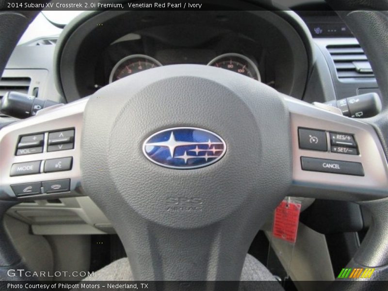 Venetian Red Pearl / Ivory 2014 Subaru XV Crosstrek 2.0i Premium