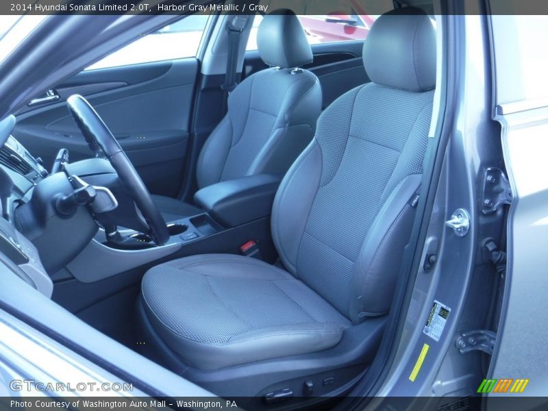 Harbor Gray Metallic / Gray 2014 Hyundai Sonata Limited 2.0T