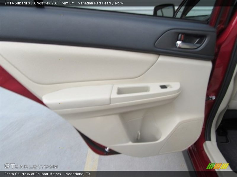 Venetian Red Pearl / Ivory 2014 Subaru XV Crosstrek 2.0i Premium