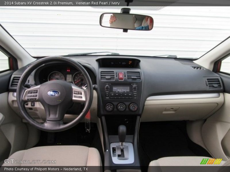 Venetian Red Pearl / Ivory 2014 Subaru XV Crosstrek 2.0i Premium