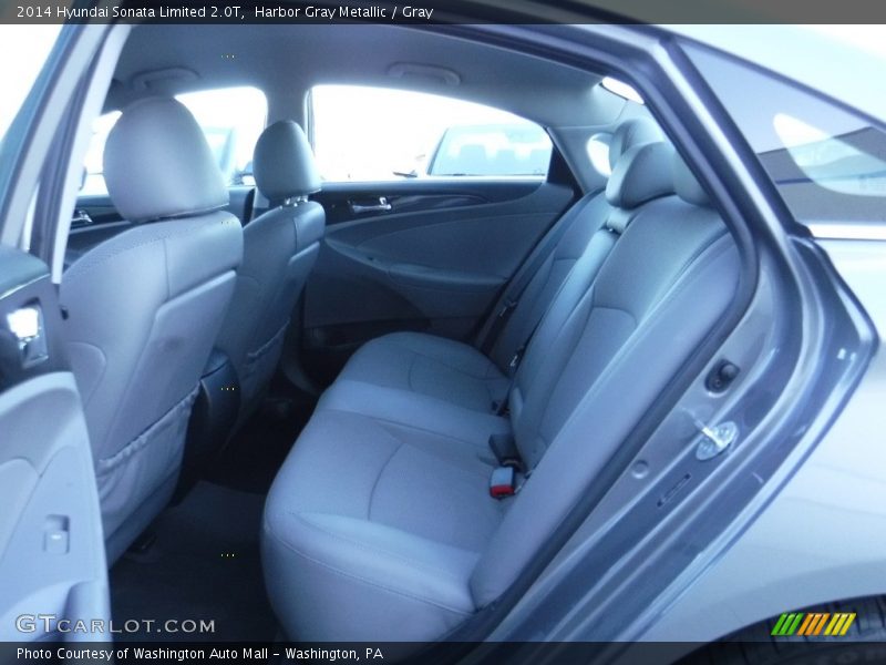 Harbor Gray Metallic / Gray 2014 Hyundai Sonata Limited 2.0T
