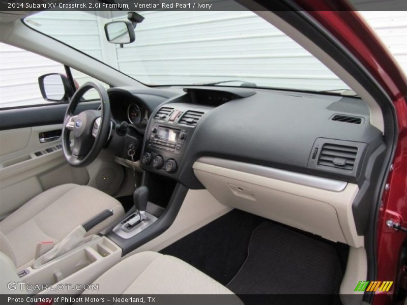 Venetian Red Pearl / Ivory 2014 Subaru XV Crosstrek 2.0i Premium