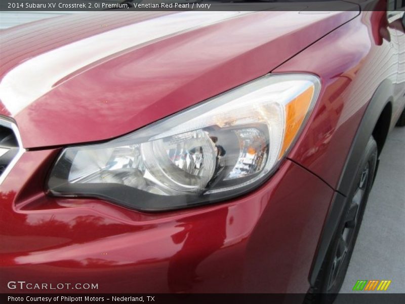 Venetian Red Pearl / Ivory 2014 Subaru XV Crosstrek 2.0i Premium