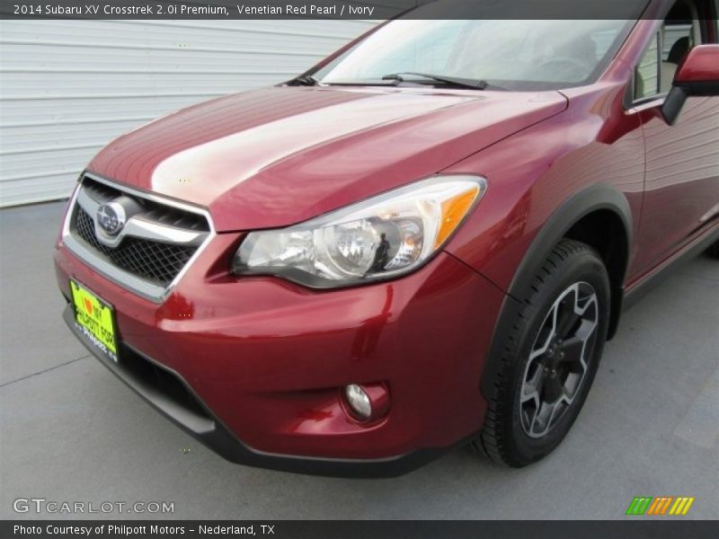 Venetian Red Pearl / Ivory 2014 Subaru XV Crosstrek 2.0i Premium