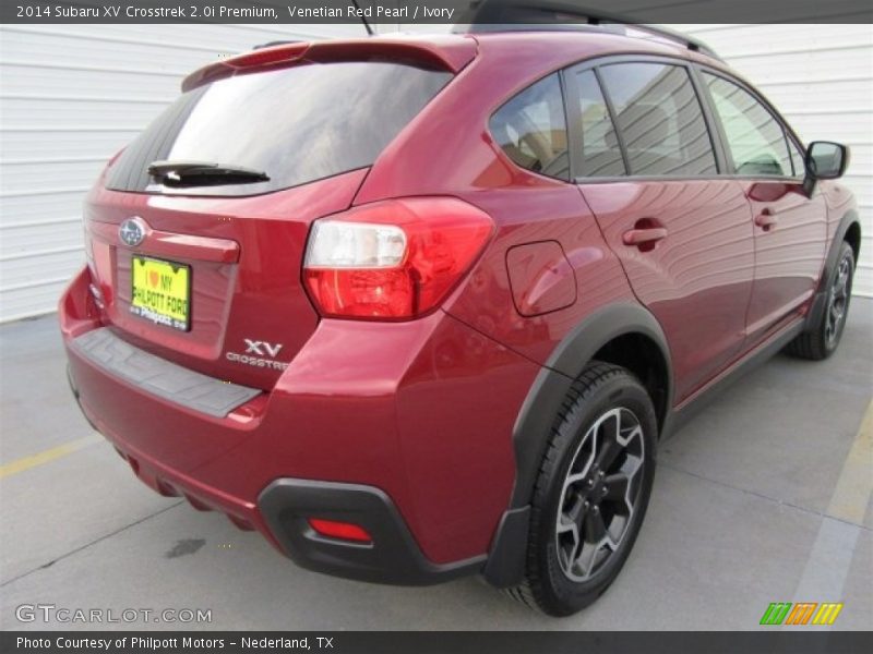 Venetian Red Pearl / Ivory 2014 Subaru XV Crosstrek 2.0i Premium