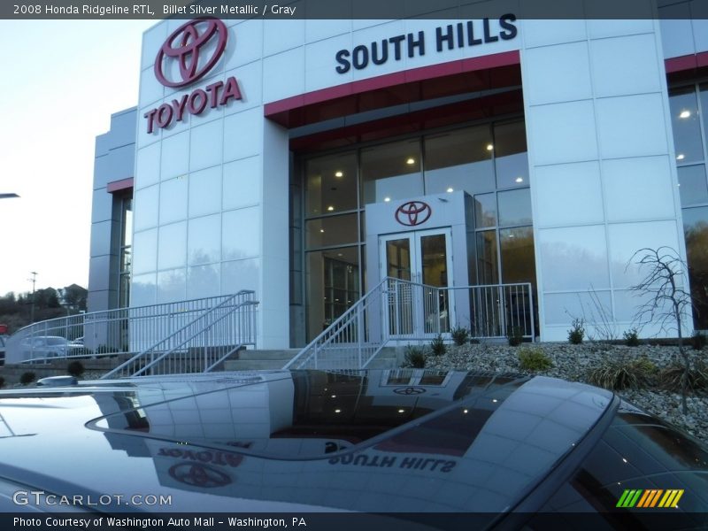 Billet Silver Metallic / Gray 2008 Honda Ridgeline RTL